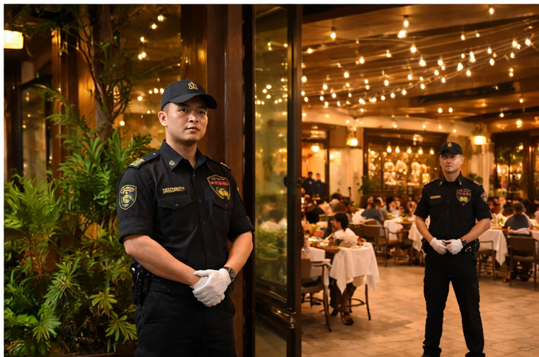 An ninh nhà hàng chuyên nghiệp