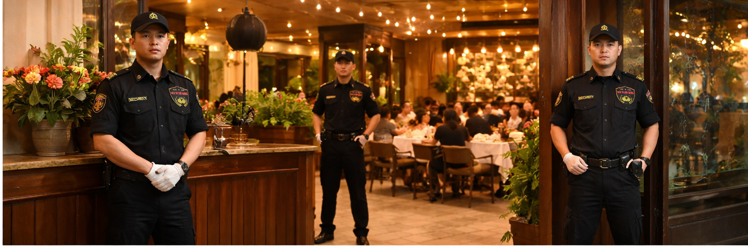 Dịch vụ bảo vệ nhà hàng chuyên nghiệp Đất Quảng